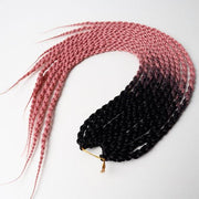 Cubic Twist Crochet Braids Ombre Hair Extensions | 10 Strands - Woodland Gatherer