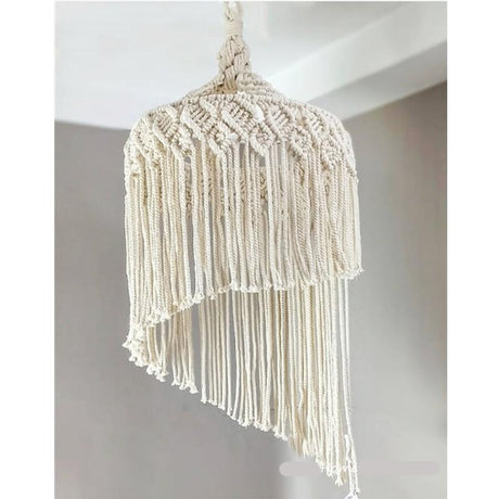Boho Macrame Handmade Woven Light Shade