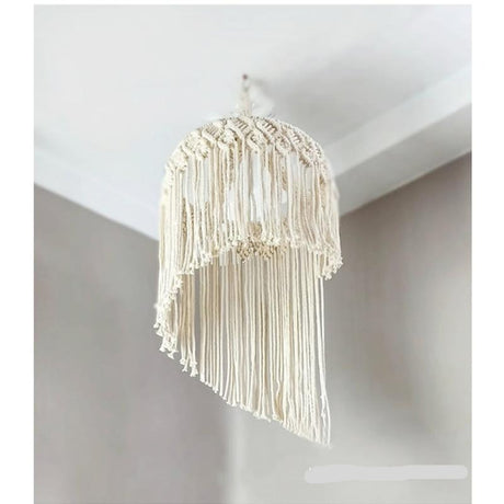 Boho Macrame Handmade Woven Light Shade