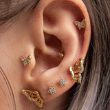 Butterfly Stud Earrings