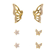 Butterfly Stud Earrings