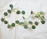 Ivy Eucalyptus Leaves Garland Led String Fairy Lights