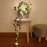 Ivy Eucalyptus Leaves Garland Led String Fairy Lights
