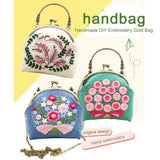 DIY Make Your Own Embroidery Handbag with Handle and Sling Chain