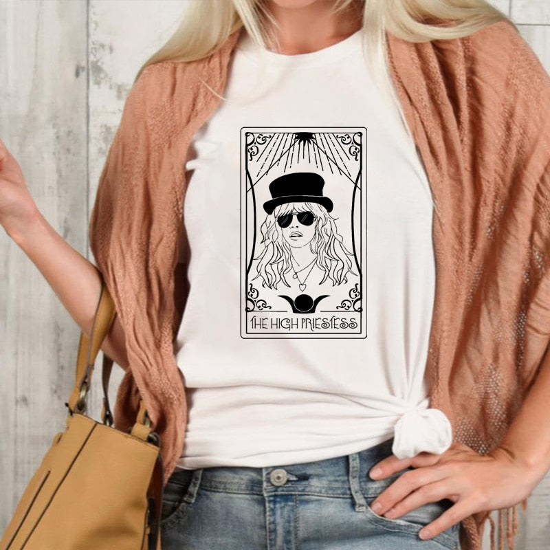 The High Priestess Tarot Card T-shirt