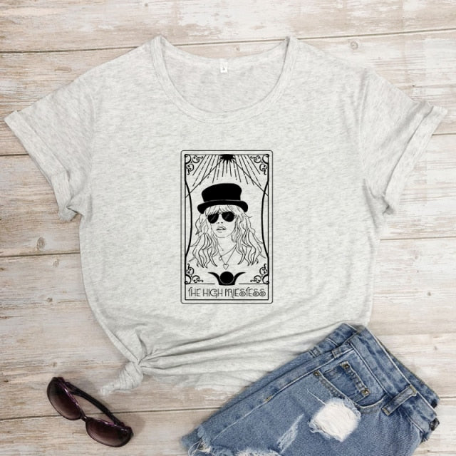 The High Priestess Tarot Card T-shirt