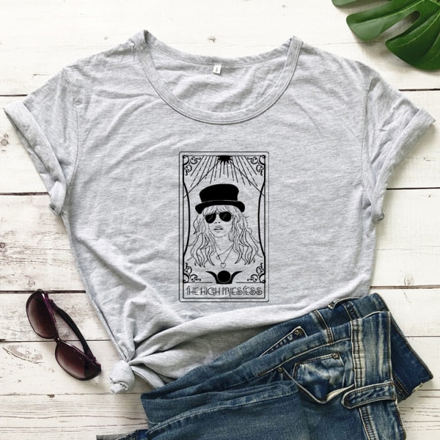 The High Priestess Tarot Card T-shirt