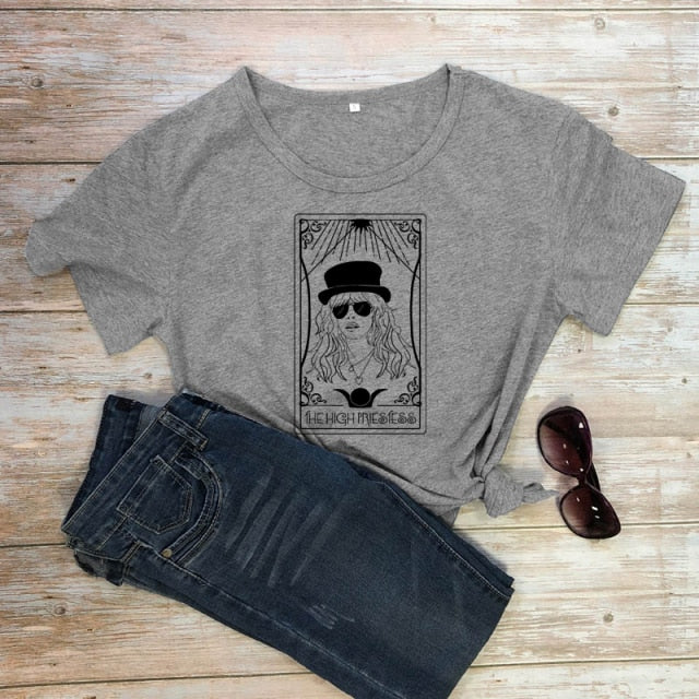 The High Priestess Tarot Card T-shirt