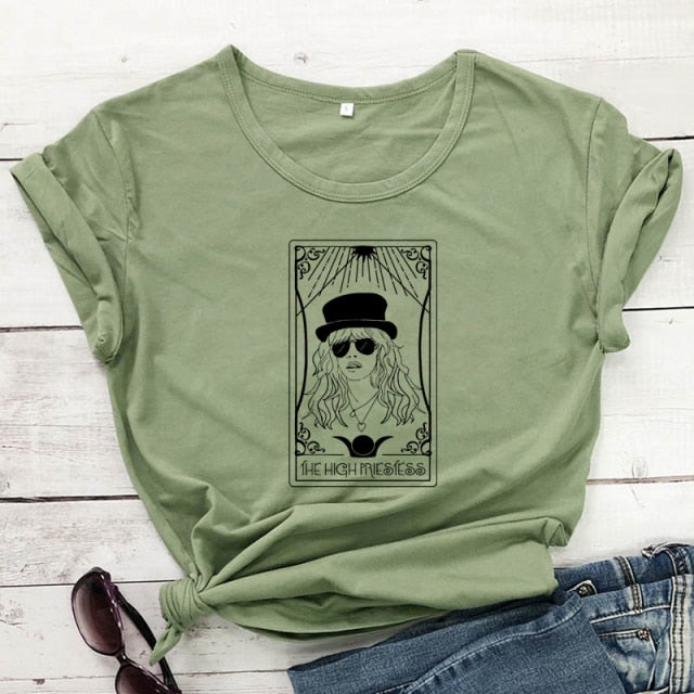 The High Priestess Tarot Card T-shirt