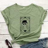 The High Priestess Tarot Card T-shirt