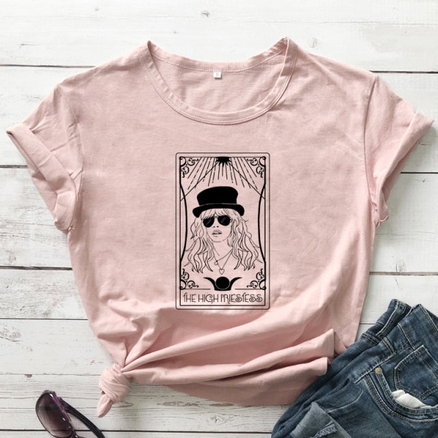 The High Priestess Tarot Card T-shirt