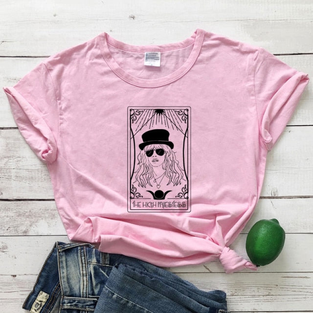 The High Priestess Tarot Card T-shirt