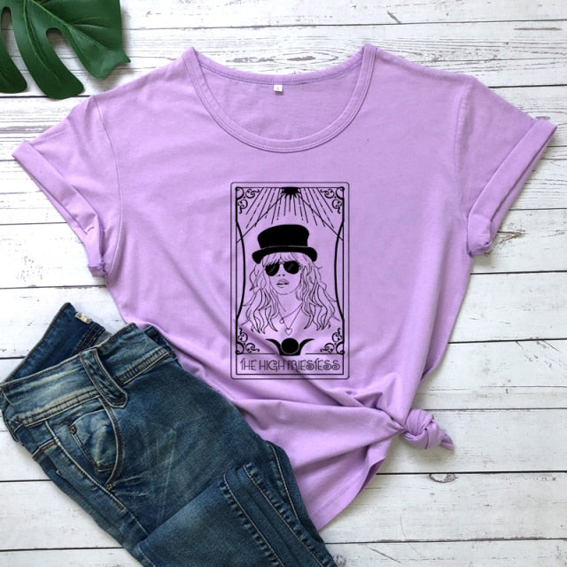 The High Priestess Tarot Card T-shirt