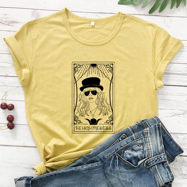 The High Priestess Tarot Card T-shirt