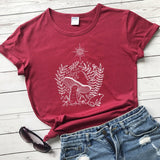 Mushrooms And Frog T-shirt