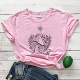 Mushrooms And Frog T-shirt