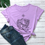Mushrooms And Frog T-shirt