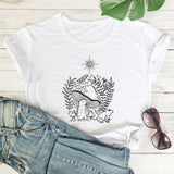 Mushrooms And Frog T-shirt