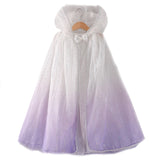 Ice Princess Girls Sequin Capes Cloak