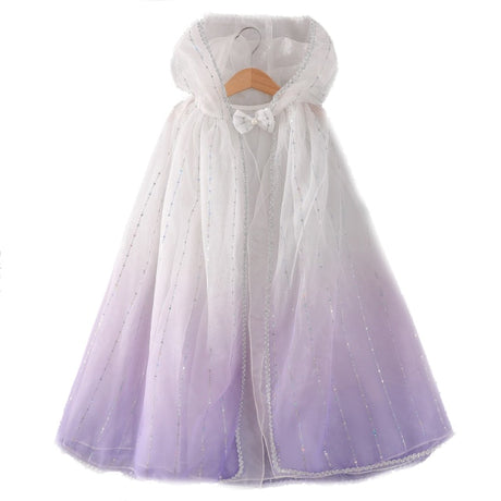 Ice Princess Girls Sequin Capes Cloak