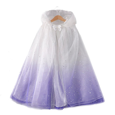 Ice Princess Girls Sequin Capes Cloak