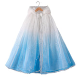 Ice Princess Girls Sequin Capes Cloak
