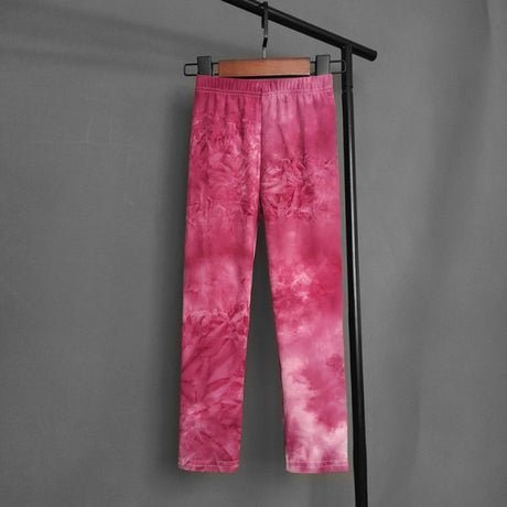 Tie Dye Graffiti Kids Leggings 2-11 Years
