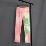 Tie Dye Graffiti Kids Leggings 2-11 Years