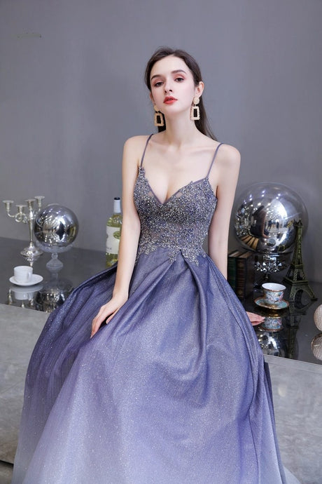 Galaxy Gradient Formal Dresses