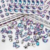 Violet Rainbow Jewellery Making Glass Crystals