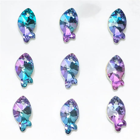 Violet Rainbow Jewellery Making Glass Crystals