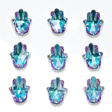 Violet Rainbow Jewellery Making Glass Crystals