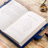 Sailor Sam's Secret Travel Journal Faux Leather Notebook with Passcode Lock