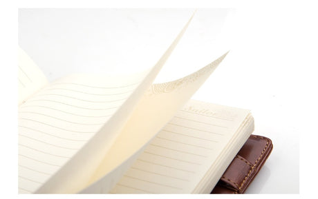 Sailor Sam's Secret Travel Journal Faux Leather Notebook with Passcode Lock