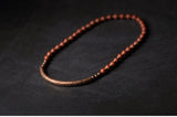 Multi Layer Copper African Grass Jade or Red Jasper Handcrafted Unisex Bracelet