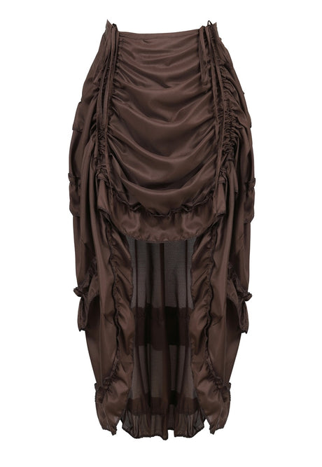 Steampunk Costume Pleated Long Skirt 5 Colours