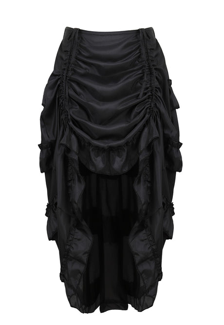 Steampunk Costume Pleated Long Skirt 5 Colours