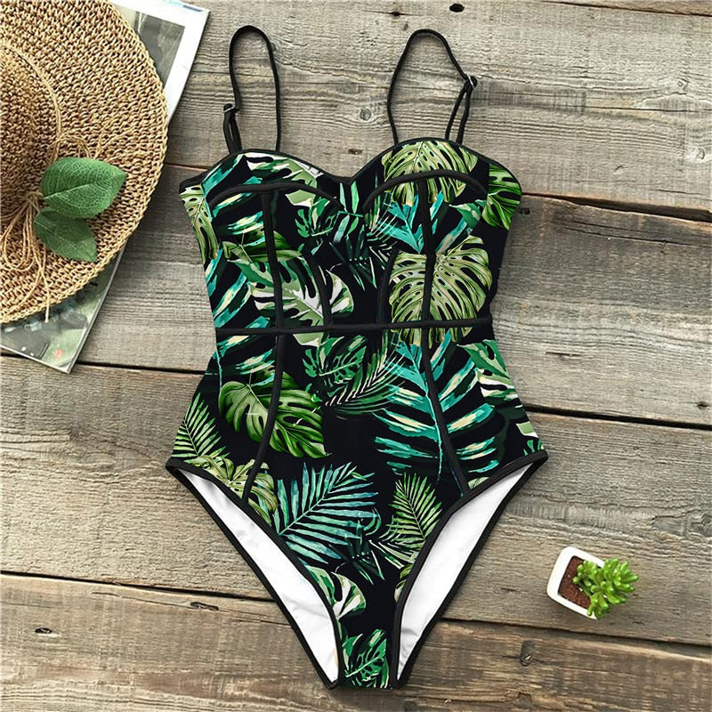Caged Wild Thing One Piece Swimsuit Beach Bodies