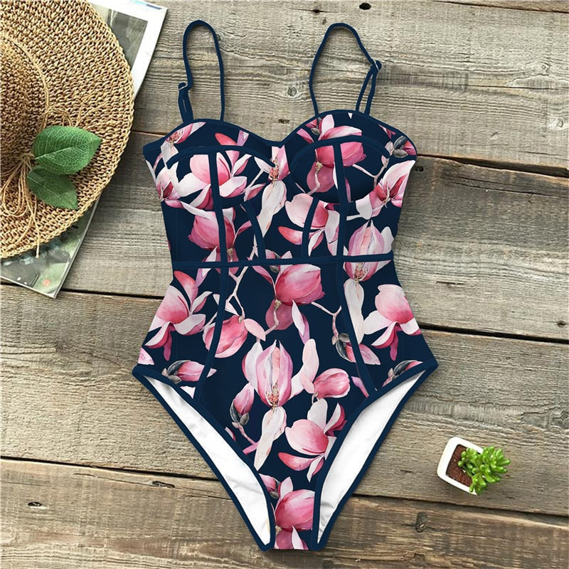 Caged Wild Thing One Piece Swimsuit Beach Bodies