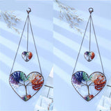 Tree of Life Heart Hanging Ornament