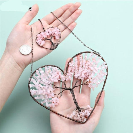 Tree of Life Heart Hanging Ornament