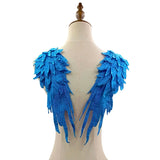 All the Colours Embroidery Appliqué Angel Wings
