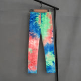 Tie Dye Graffiti Kids Leggings 2-11 Years