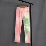 Tie Dye Graffiti Kids Leggings 2-11 Years