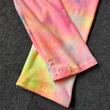 Tie Dye Graffiti Kids Leggings 2-11 Years