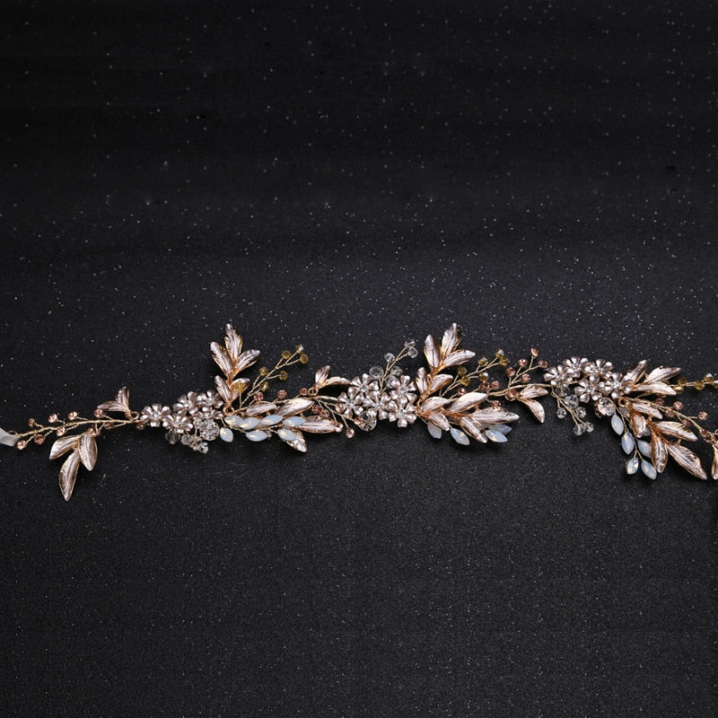 Champagne Eloise Tiara and Hair Comb