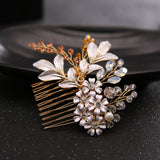 Champagne Eloise Tiara and Hair Comb