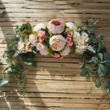 Rose Peony Garlands Artificial Flower Wreaths
