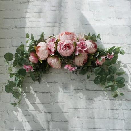 Rose Peony Garlands Artificial Flower Wreaths