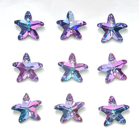 Violet Rainbow Jewellery Making Glass Crystals